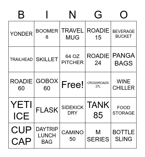 TEST YOUR KNOWLEDGE Bingo Card