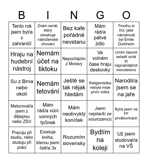 RELIBINGO Card