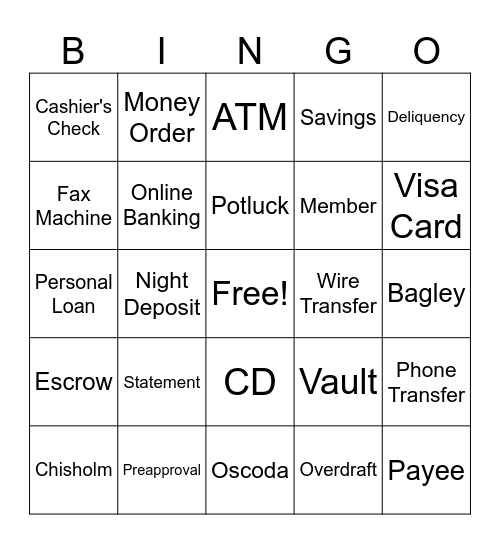 Wolverine BINGO Card