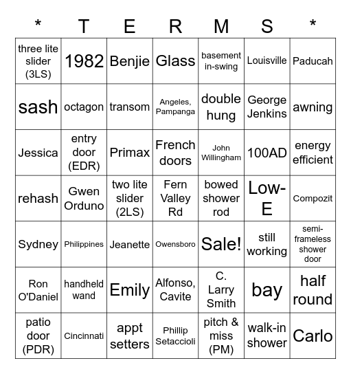 Primax Compozit BINGO Card