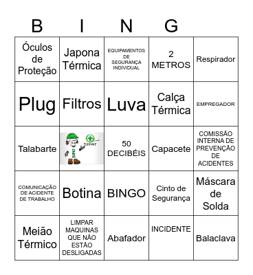 QUIZBINGO-SIPAT 2022 Bingo Card
