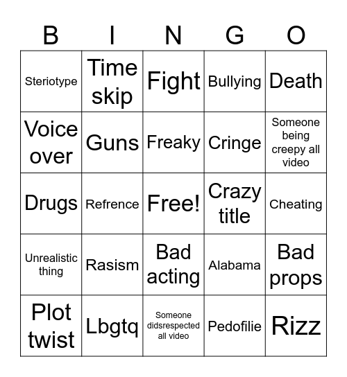 Tomorrows teaching Bingo Card