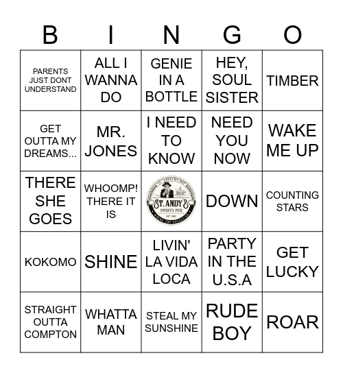 BATTLE YEARS : 88',94',99',09',13' Bingo Card