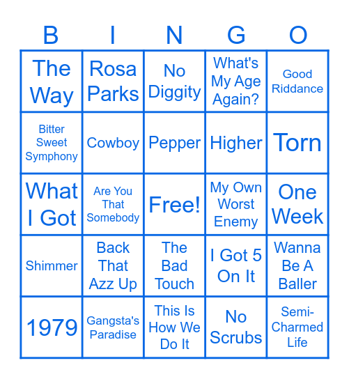 HAPPY BIRTHDAY TO DYLAN!!! Bingo Card