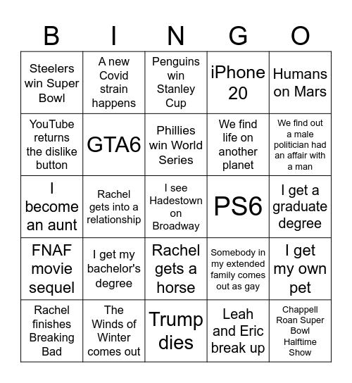 Silksong Bingo Card