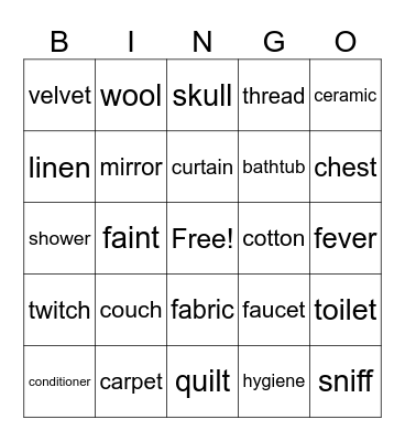 Week 3 Bingo Card