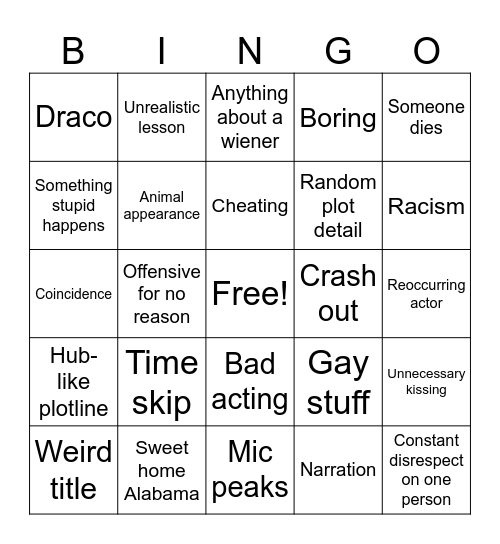 Tomorrows Teachings Bingo Card