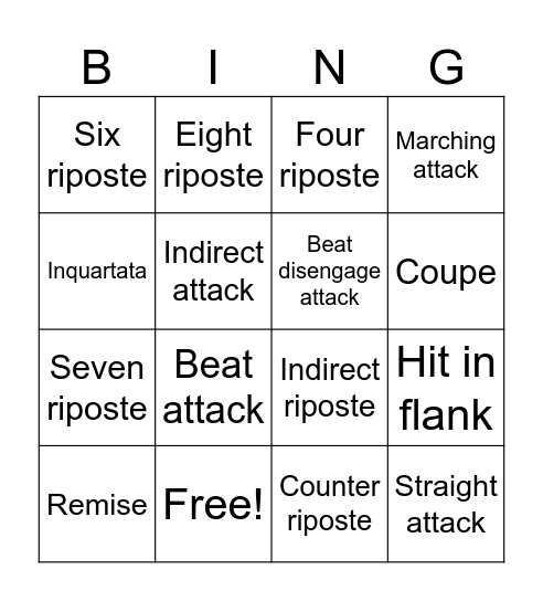 Salle After Dark Level 1 Bingo Card