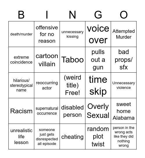 Tomorrow's Teachings bingo Card