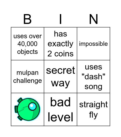 vfgeub9bve90w 2be Bingo Card