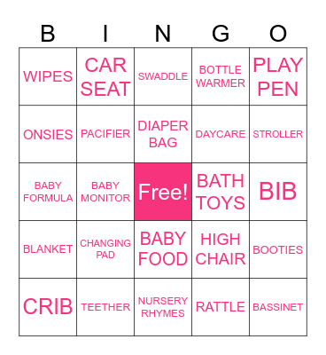 KIARA'S READY TO POP Bingo Card