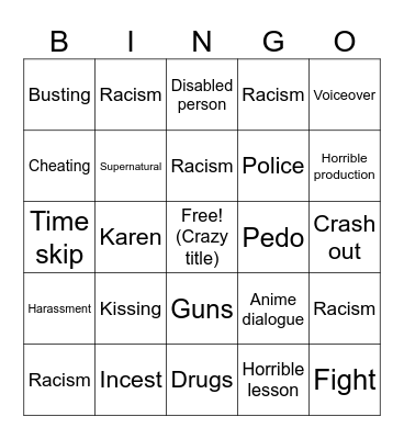 Tomorrows Teachings Bingo Card
