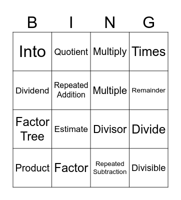 Bingo for Brainiacs Bingo Card