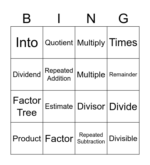 Bingo for Brainiacs Bingo Card