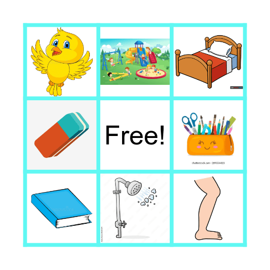 LET'S PLAY BINGO! Bingo Card