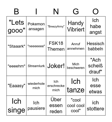 BreezyBingo Card