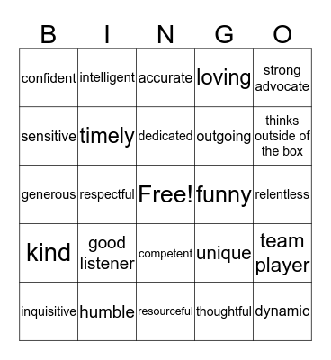 Why We appreciate Residential Management Bingo Card