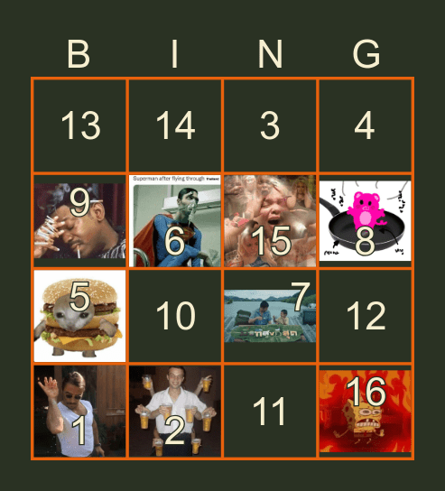 มะเร็งจ้องจะเล่นใคร👀 Bingo Card