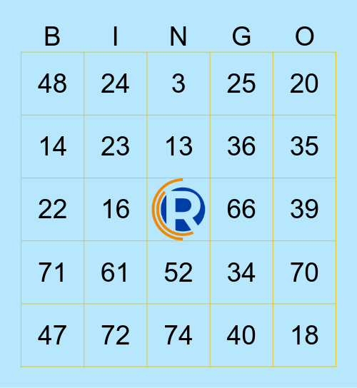 Fall IIPS 2024 Bingo Card