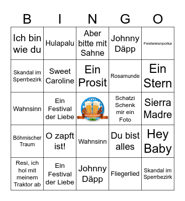 OktobierfestBingo 2024 Bingo Card