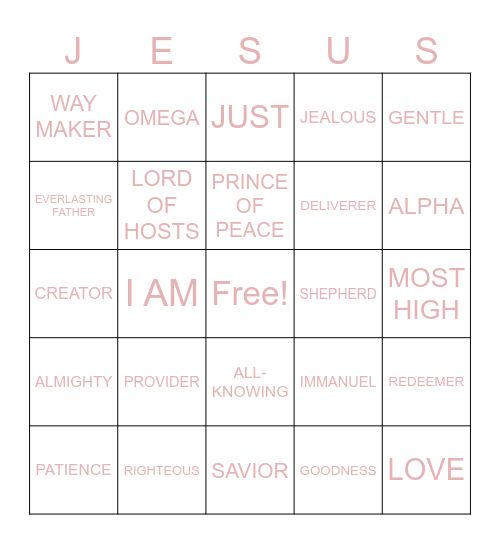 Coffee Community & Cookies Bingo Card