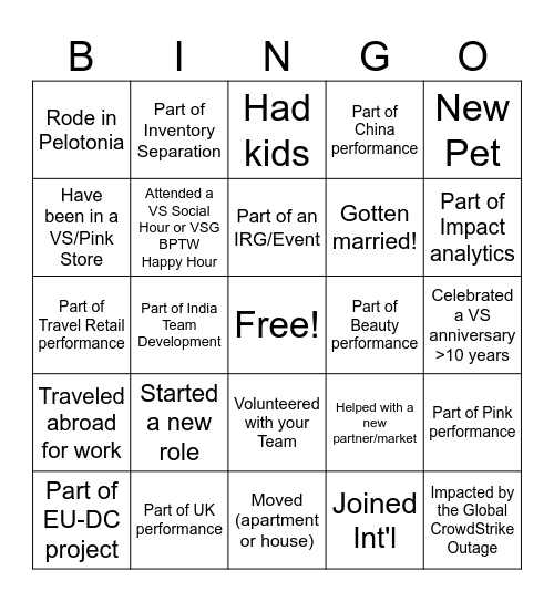 Int'l MP&A - Fall 2024 Bingo Card