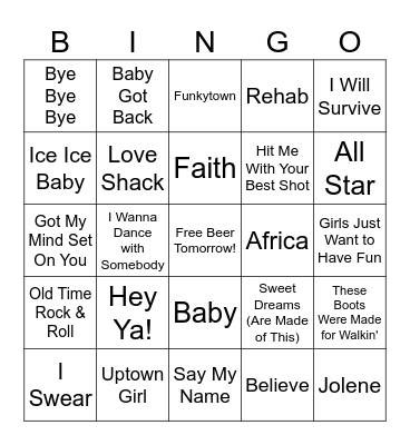 zSpeed Round #2 Bingo Card