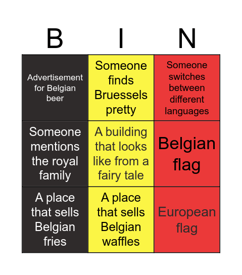 Miriam_LA GS (Englisch) Bingo Card