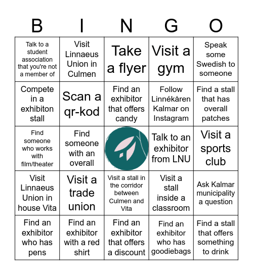 Fair bingo! Bingo Card