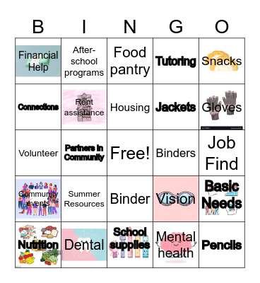 FCRC Bingo Card