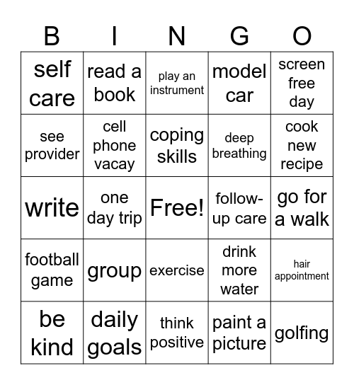 CHN BINGO Card