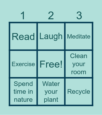 Daily HelaFit Bingo! Bingo Card