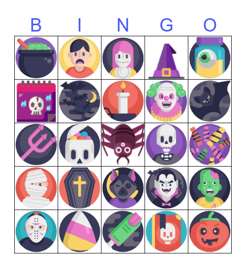 HALLOWEEN BINGO Card