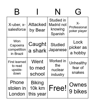 deepL Bingo Card