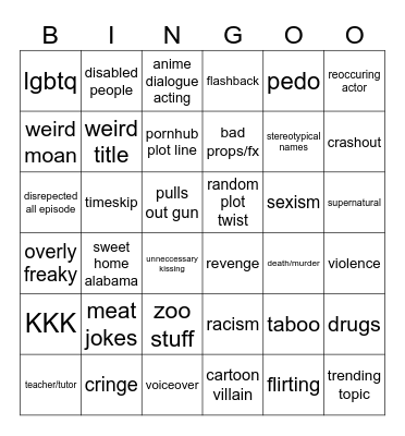 tomorrows teachings bingo Card