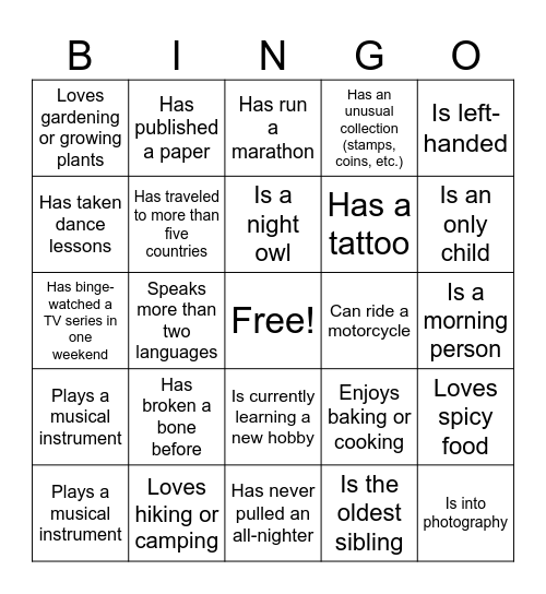 Abisch Frenkel BINGO 2024 Bingo Card