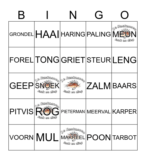 DUVELDUIK   6 augustus 2016 Bingo Card