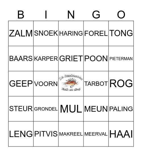 DUVELDUIK     6 augustus 2016 Bingo Card
