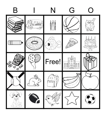Birthday Bingo Card