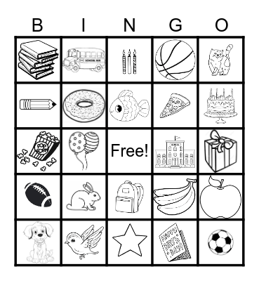 Birthday Bingo Card