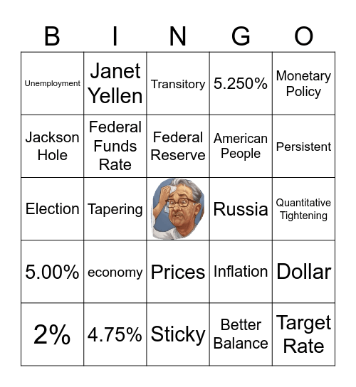 Money Printer Bingo! Bingo Card