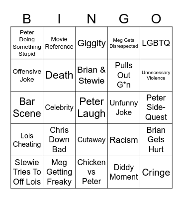 . Bingo Card
