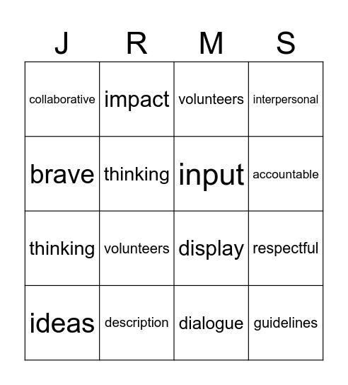 Passport Stamp Card Bingo Card