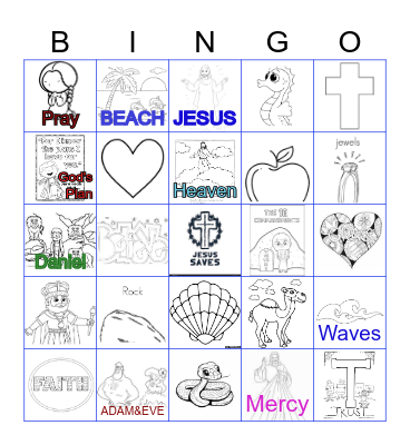 BREAKER ROCK BEACH Bingo Card