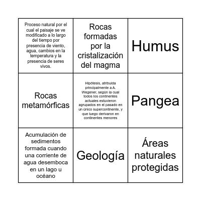 Calentando motores para la salida... Bingo Card