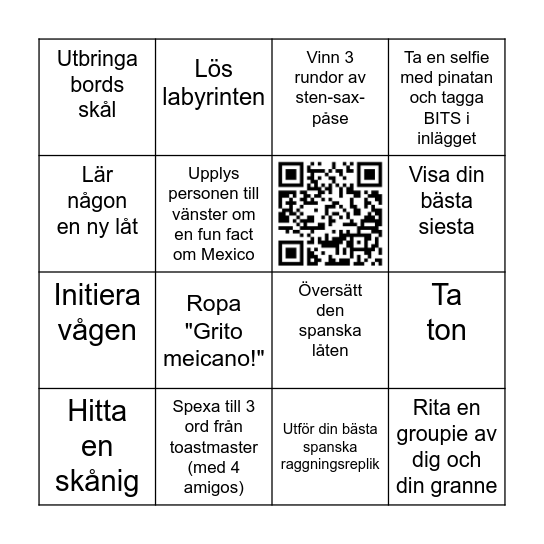 Lotería Bingo Card