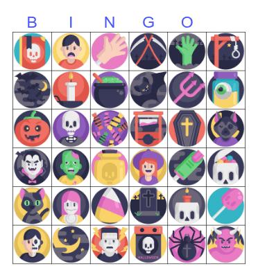 HALLOWEEN BINGO Card