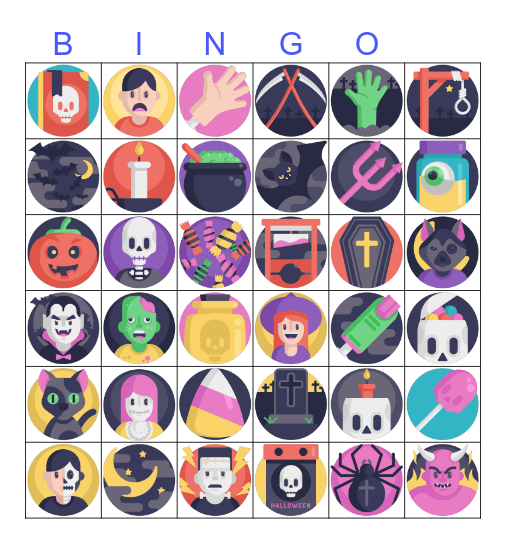 HALLOWEEN BINGO Card