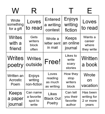 Time Management Workshop Bingo Card