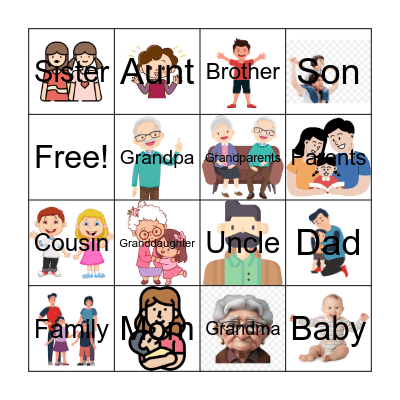 Family BINGO Card